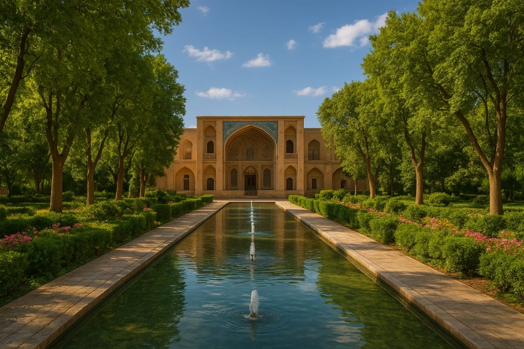 جاذبه گردشگری باغ فتح آباد کرمان