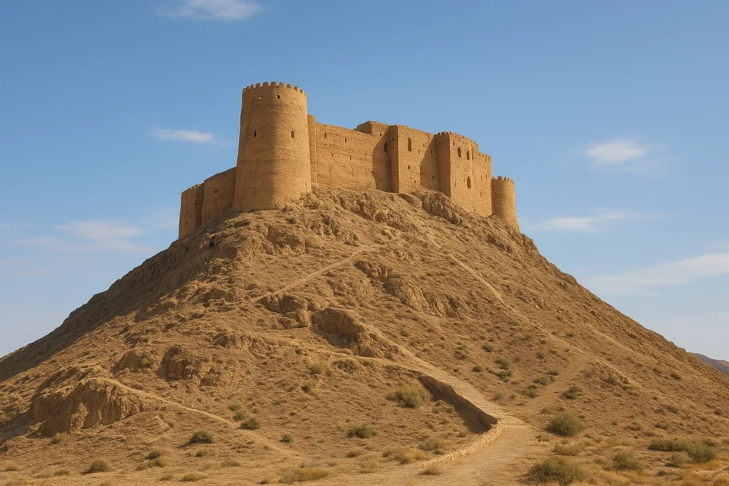 جاذبه گردشگری قلعه دختر کرمان