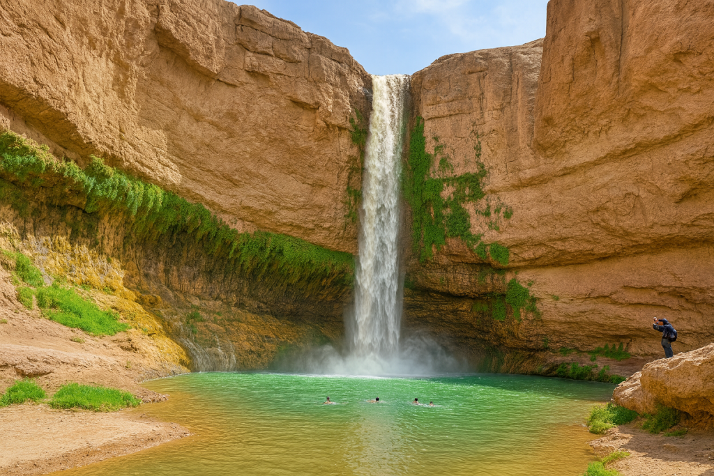 جاذبه گردشگری آبشار کشیت کرمان