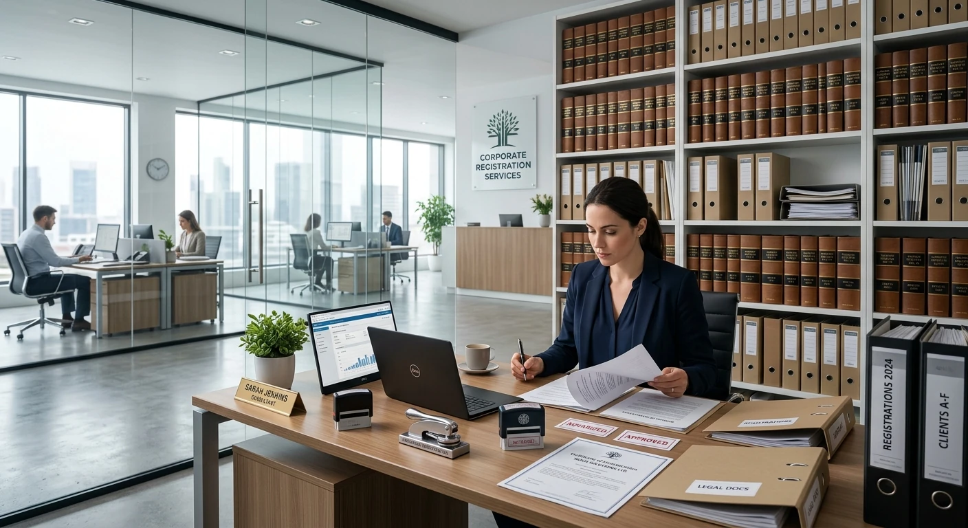 Kerman company registration offices