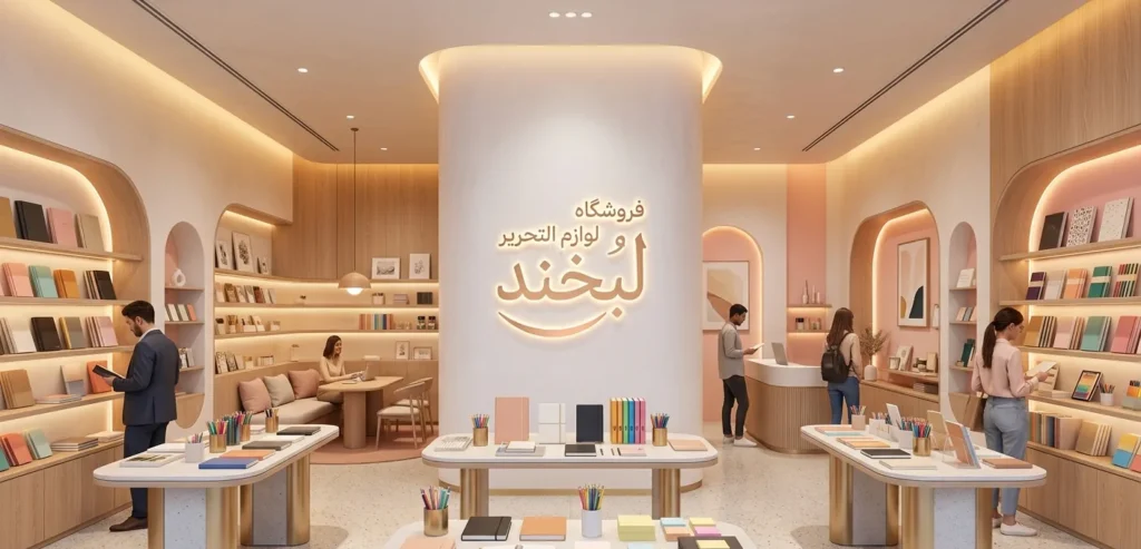 فروشگاه لوازم التحریر لبخند کرمان
