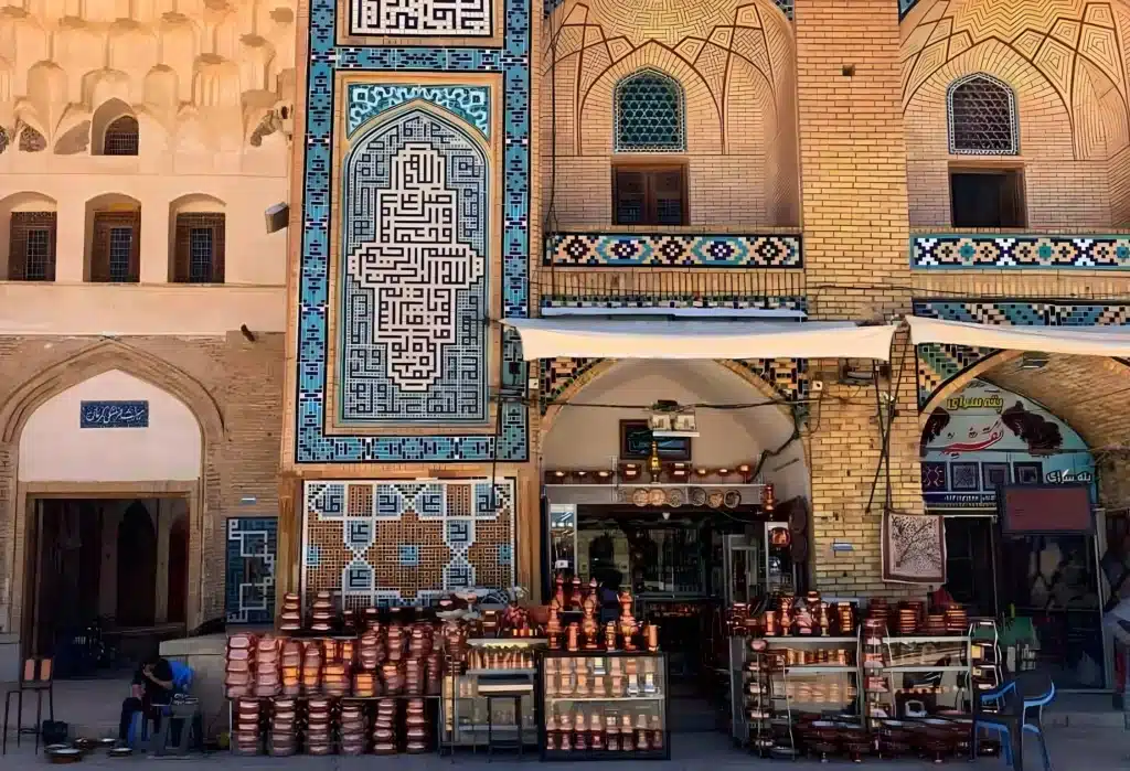 بخشهای مختلف بازار بزرگ کرمان