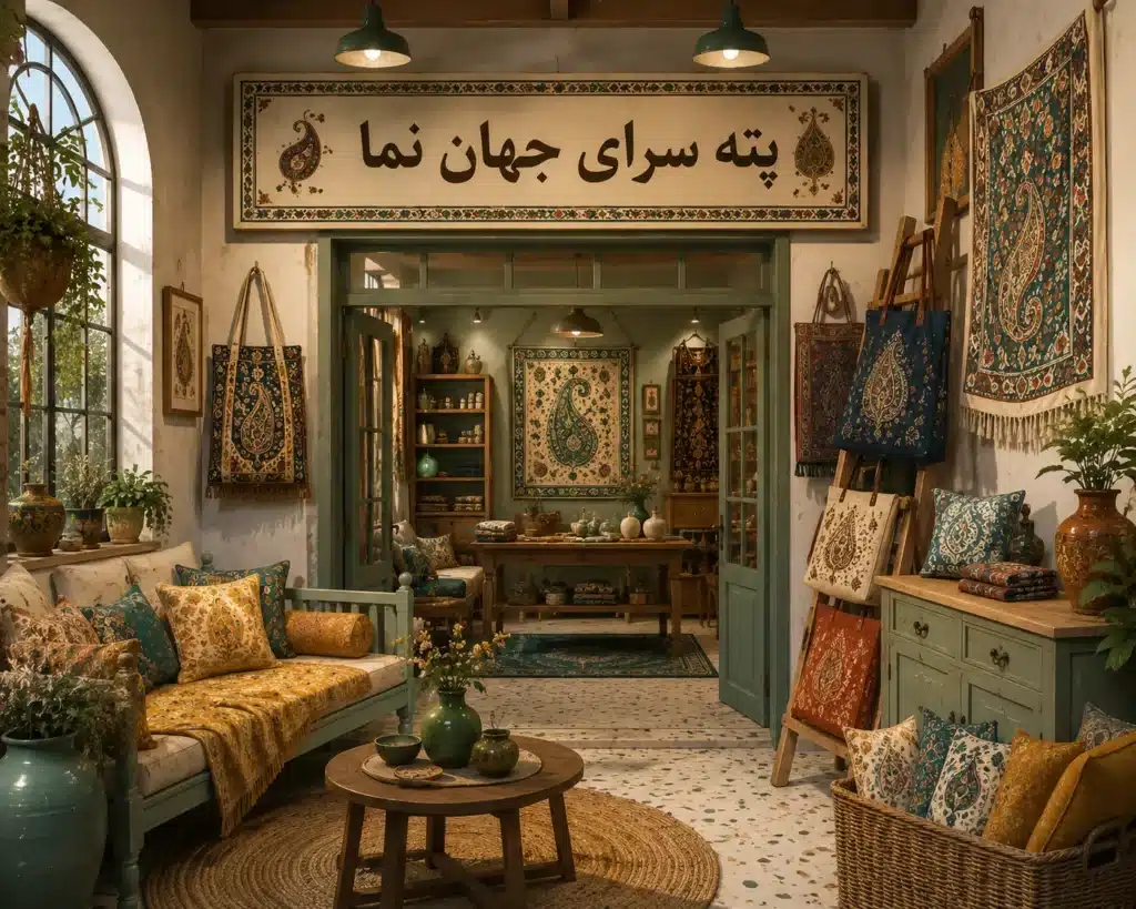 پته سرای جهان نما کرمان، بهترین پته فروشی کرمان